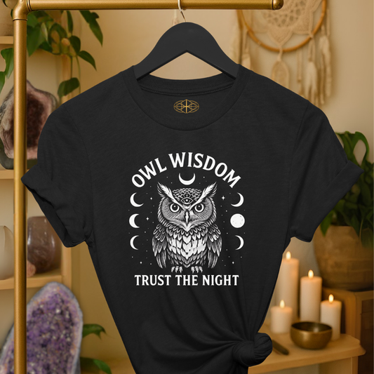 Owl Wisdom Trust the Night