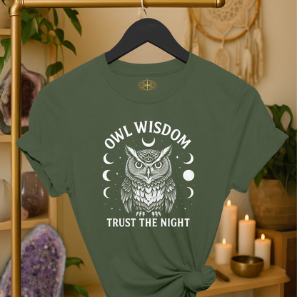 Owl Wisdom Trust the Night