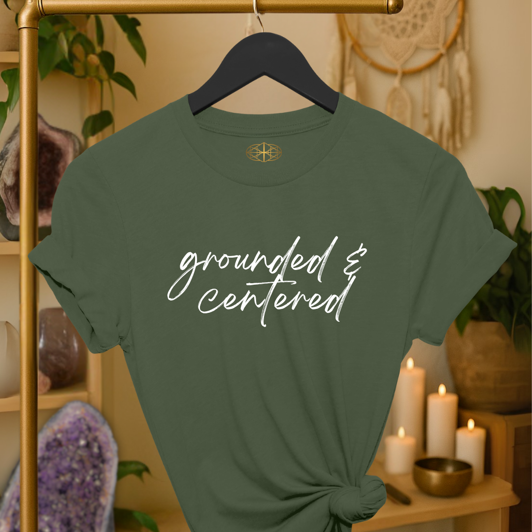 Intention Shirt: Grounded & Center